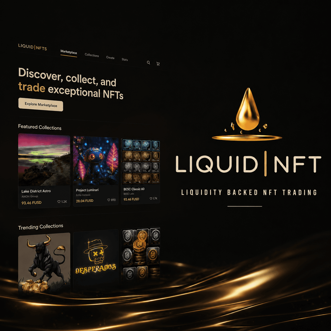Liquid NFTs brand mark